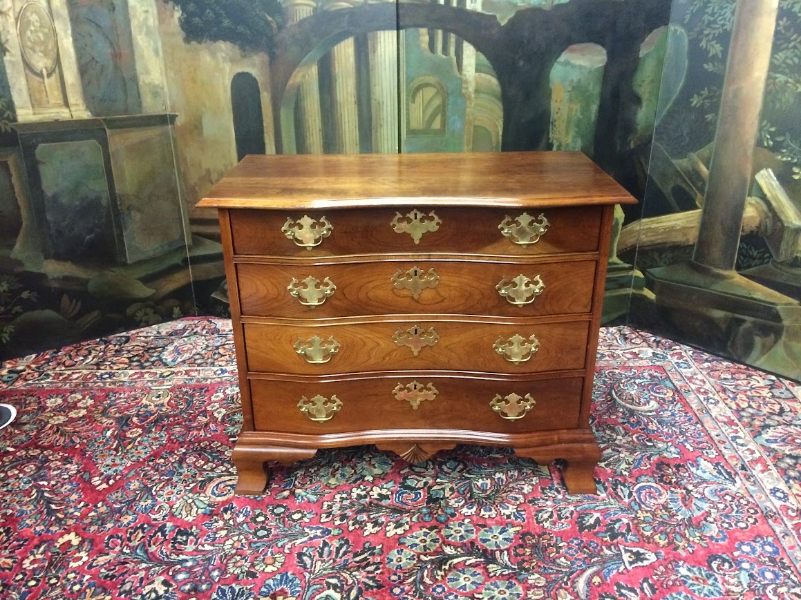 Vintage Bachelor Chest, Cherry Wood, Statton Furniture - Image 2