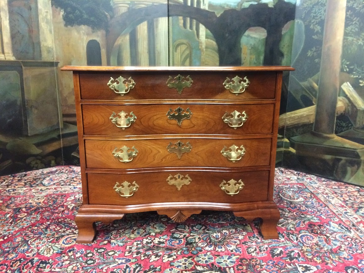 Vintage Bachelor Chest, Cherry Wood, Statton Furniture - Image 3