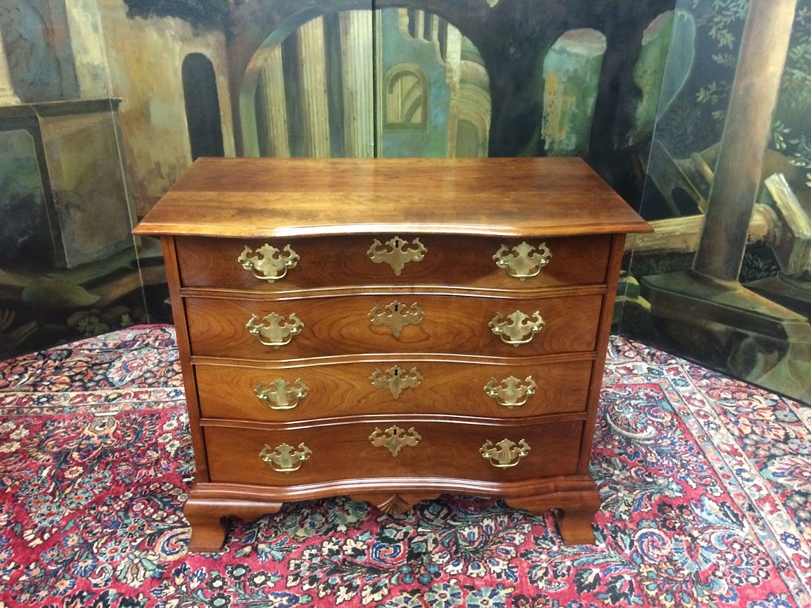 Vintage Bachelor Chest, Cherry Wood, Statton Furniture - Image 4