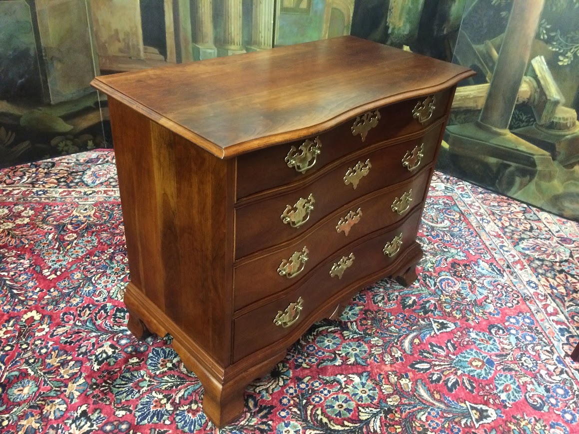 Vintage Bachelor Chest, Cherry Wood, Statton Furniture - Image 5