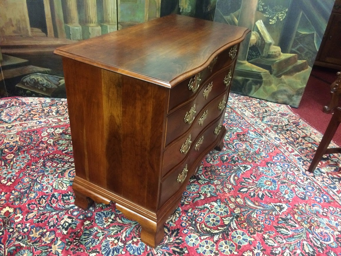 Vintage Bachelor Chest, Cherry Wood, Statton Furniture - Image 6