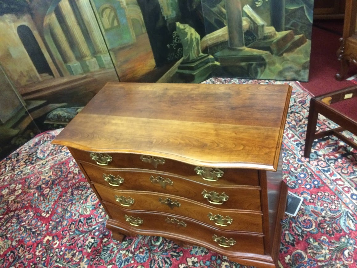 Vintage Bachelor Chest, Cherry Wood, Statton Furniture - Image 8