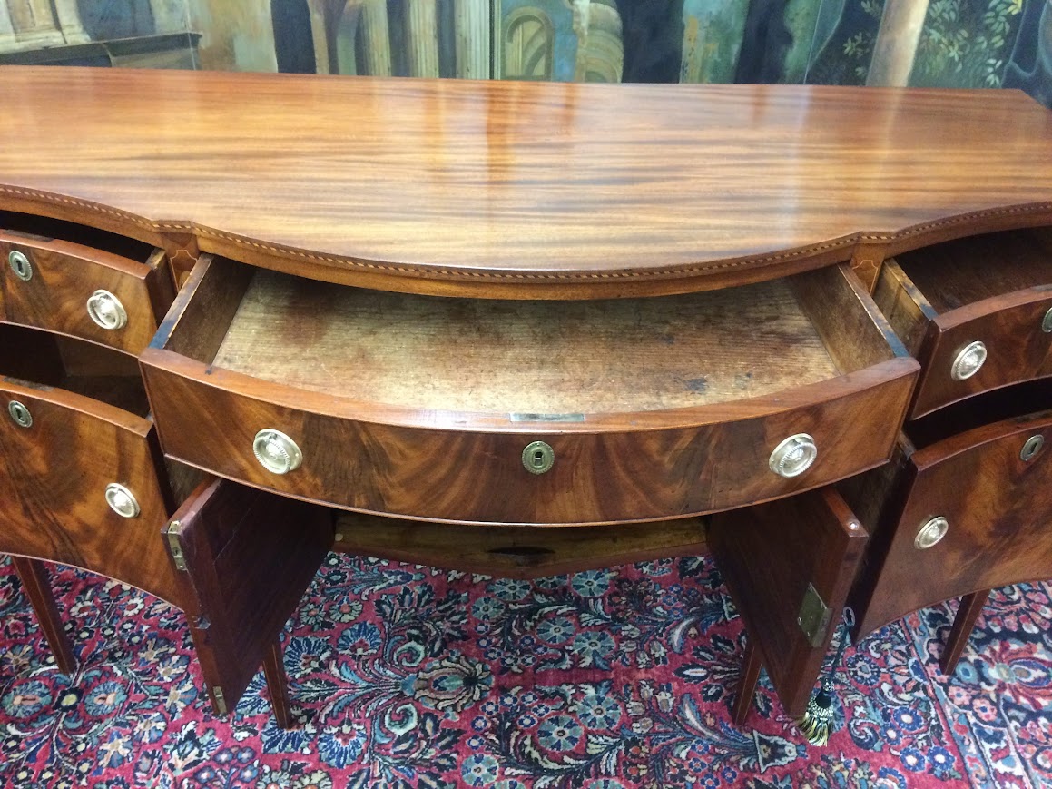 Antique Federal Sideboard, Period Sideboard, Baltimore Buffet - Image 15