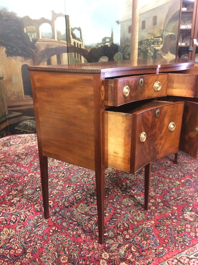 Antique Federal Sideboard, Period Sideboard, Baltimore Buffet - Image 18