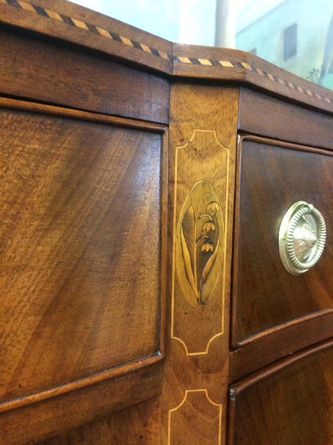 Antique Federal Sideboard, Period Sideboard, Baltimore Buffet - Image 8