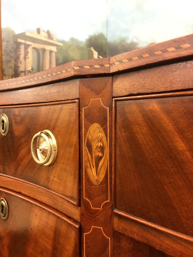 Antique Federal Sideboard, Period Sideboard, Baltimore Buffet - Image 9