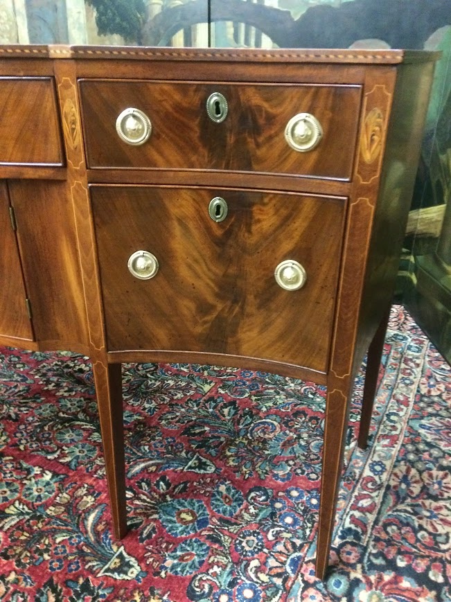 Antique Federal Sideboard, Period Sideboard, Baltimore Buffet - Image 12