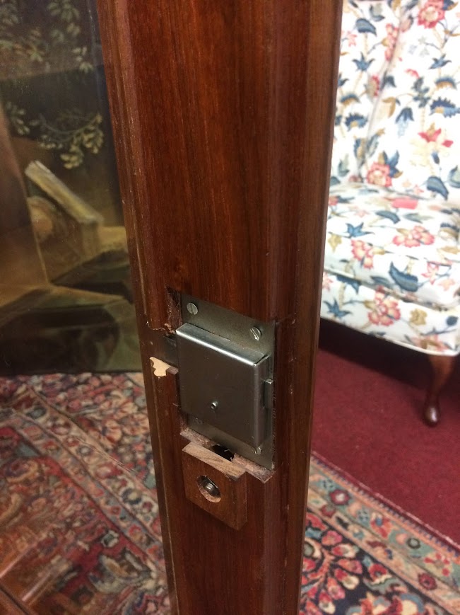Antique Victorian Bookcase, Walnut Bookshelf with Glass Doors - Image 16