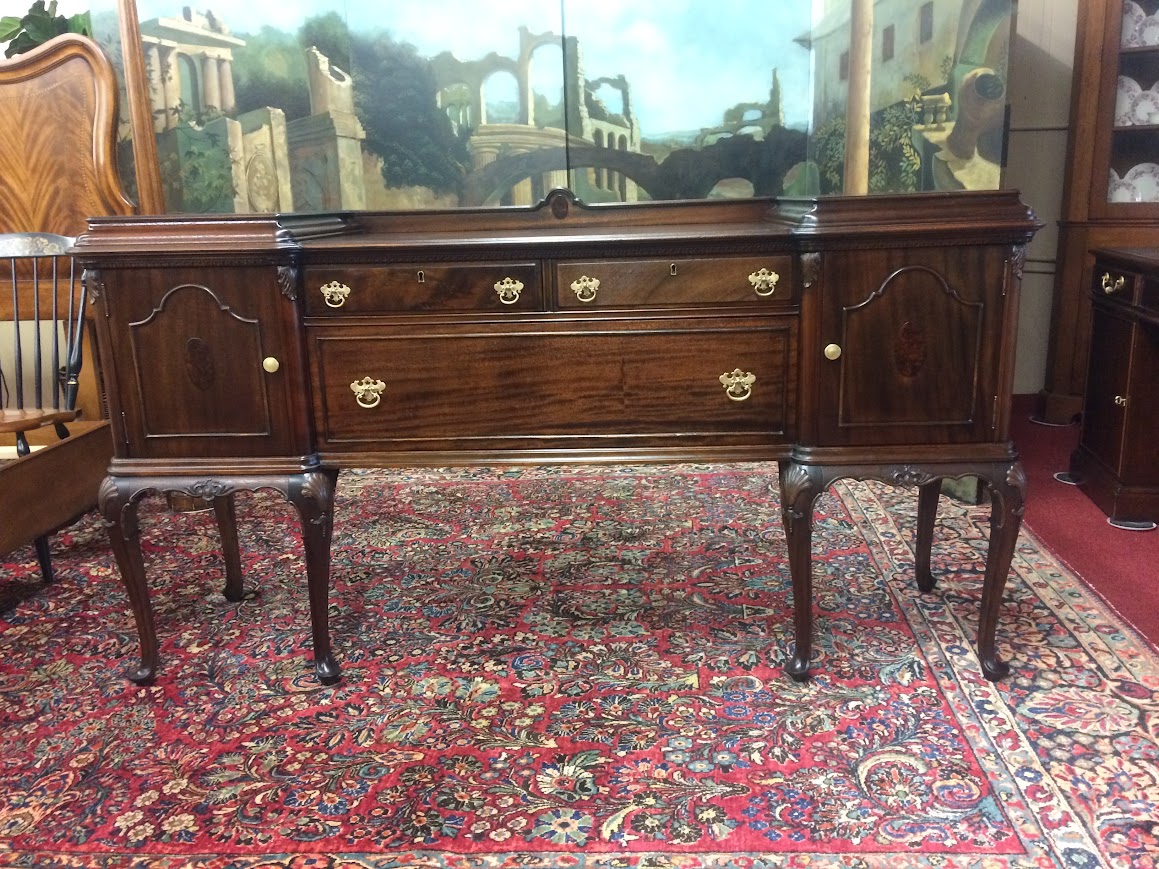Antique Sideboard, Art Nouveau Buffet - Image 3
