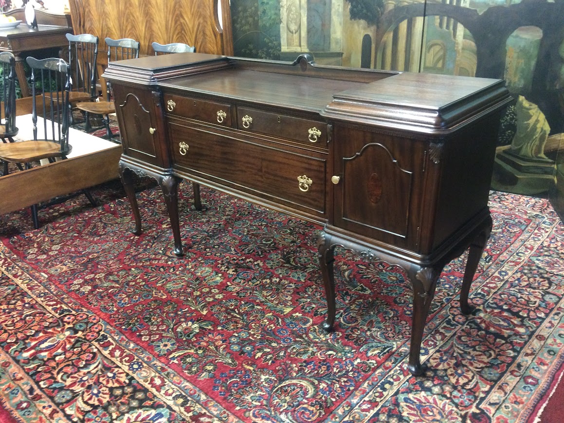 Antique Sideboard, Art Nouveau Buffet - Image 4
