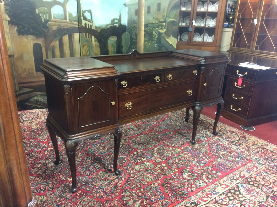 Antique Sideboard, Art Nouveau Buffet - Image 5