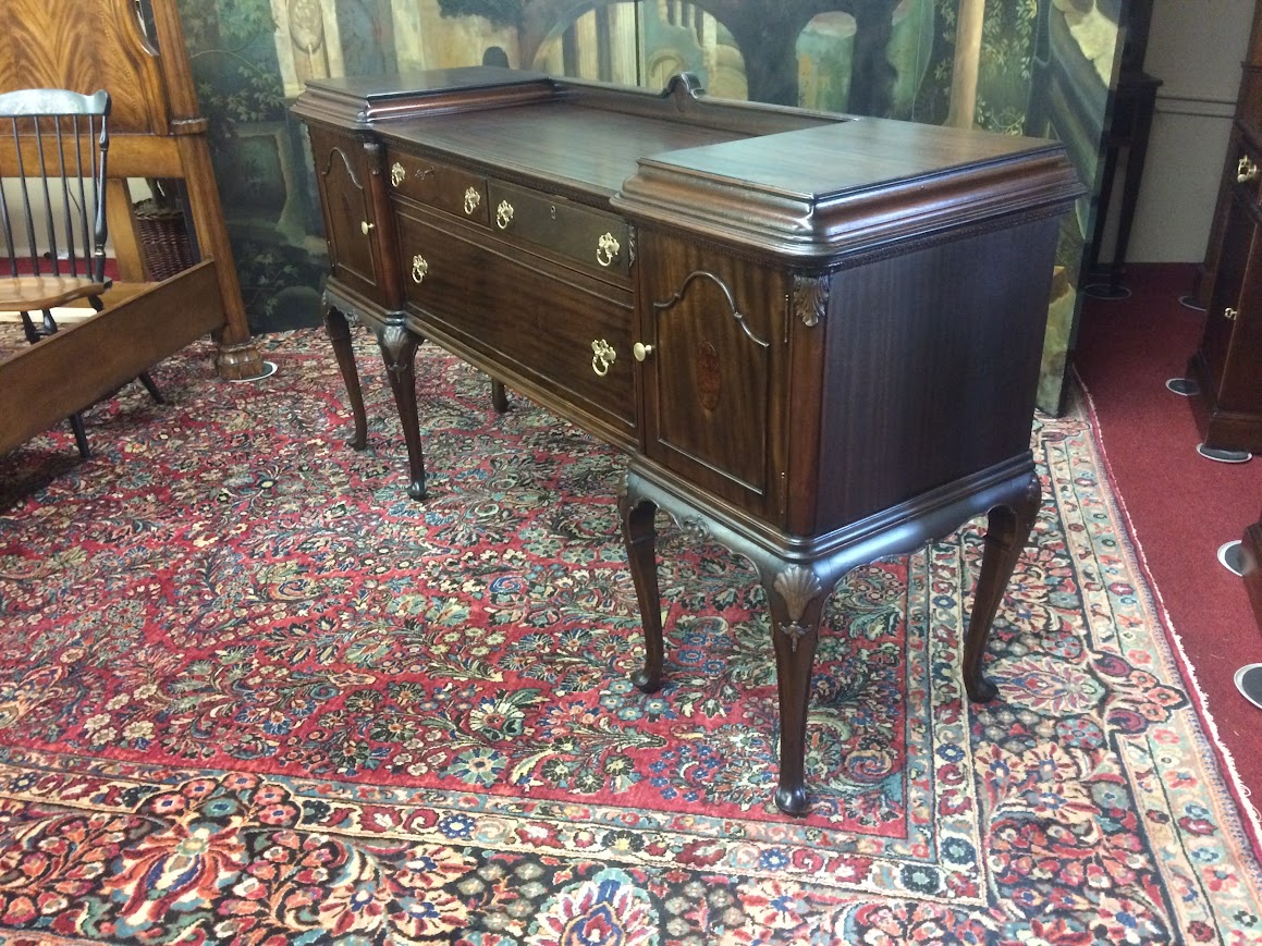 Antique Sideboard, Art Nouveau Buffet - Image 9