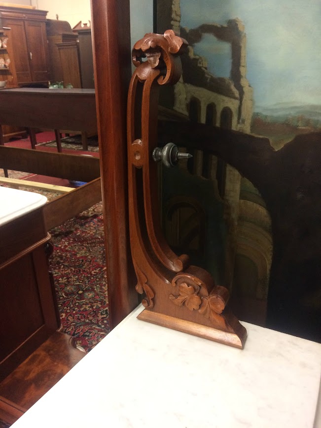 Antique Dressing Mirror, Victorian Dresser with Tall Mirror - Image 6