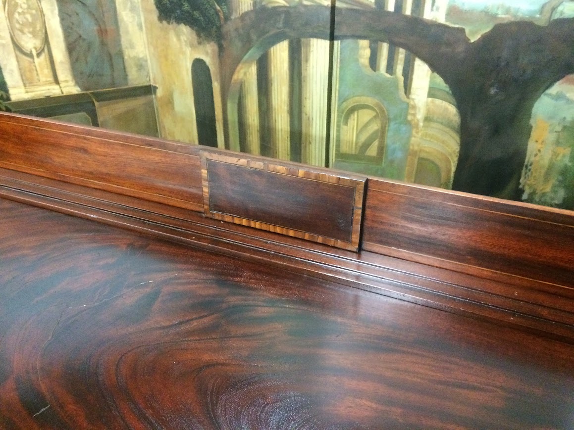 Antique Federal Sideboard, Mahogany Inlaid Buffet - Image 16