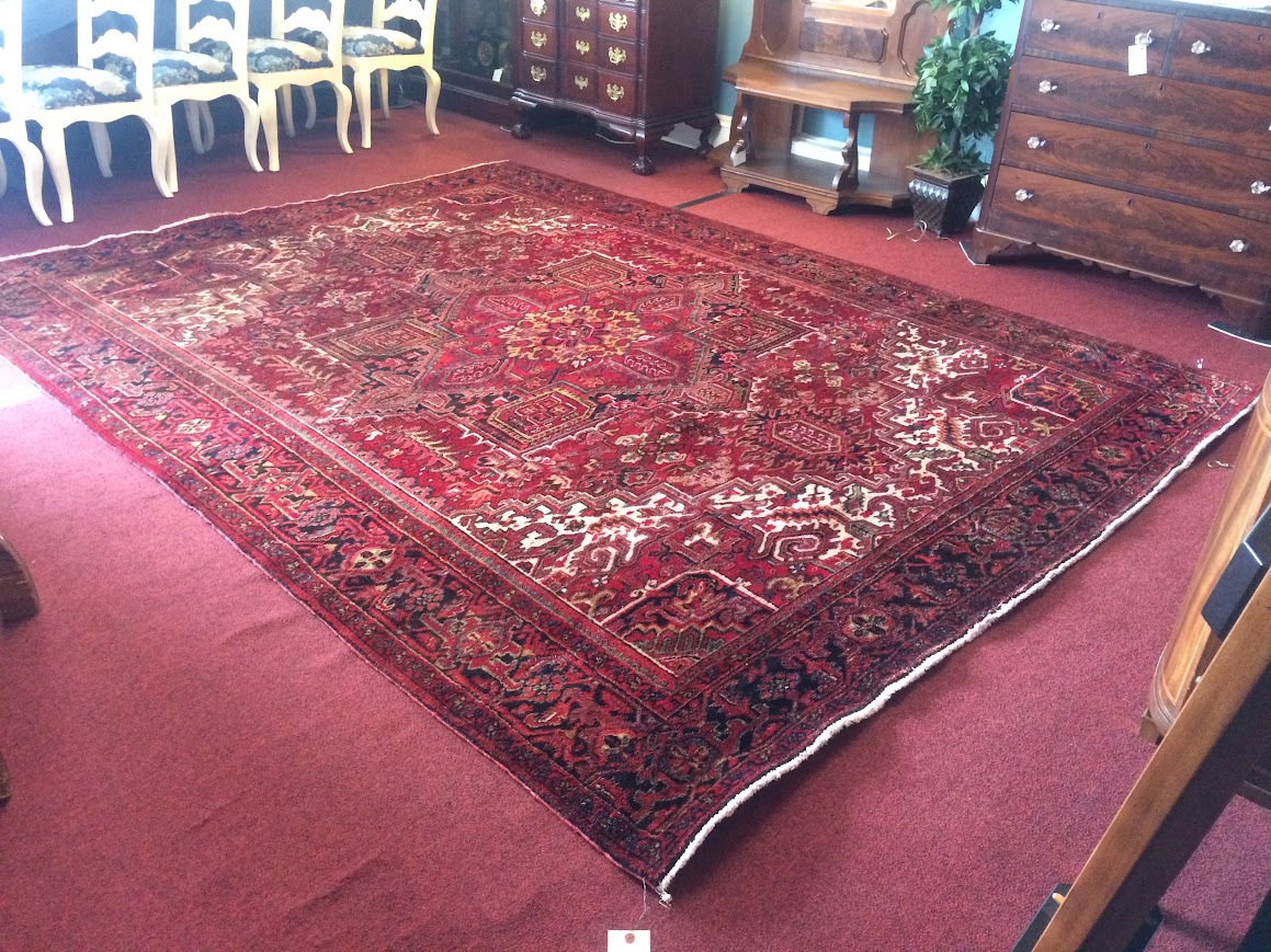 Vintage Persian Rug, Heriz Rug - Image 2
