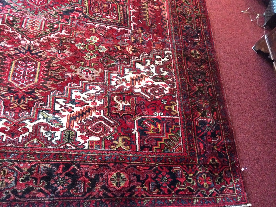 Vintage Persian Rug, Heriz Rug - Image 7