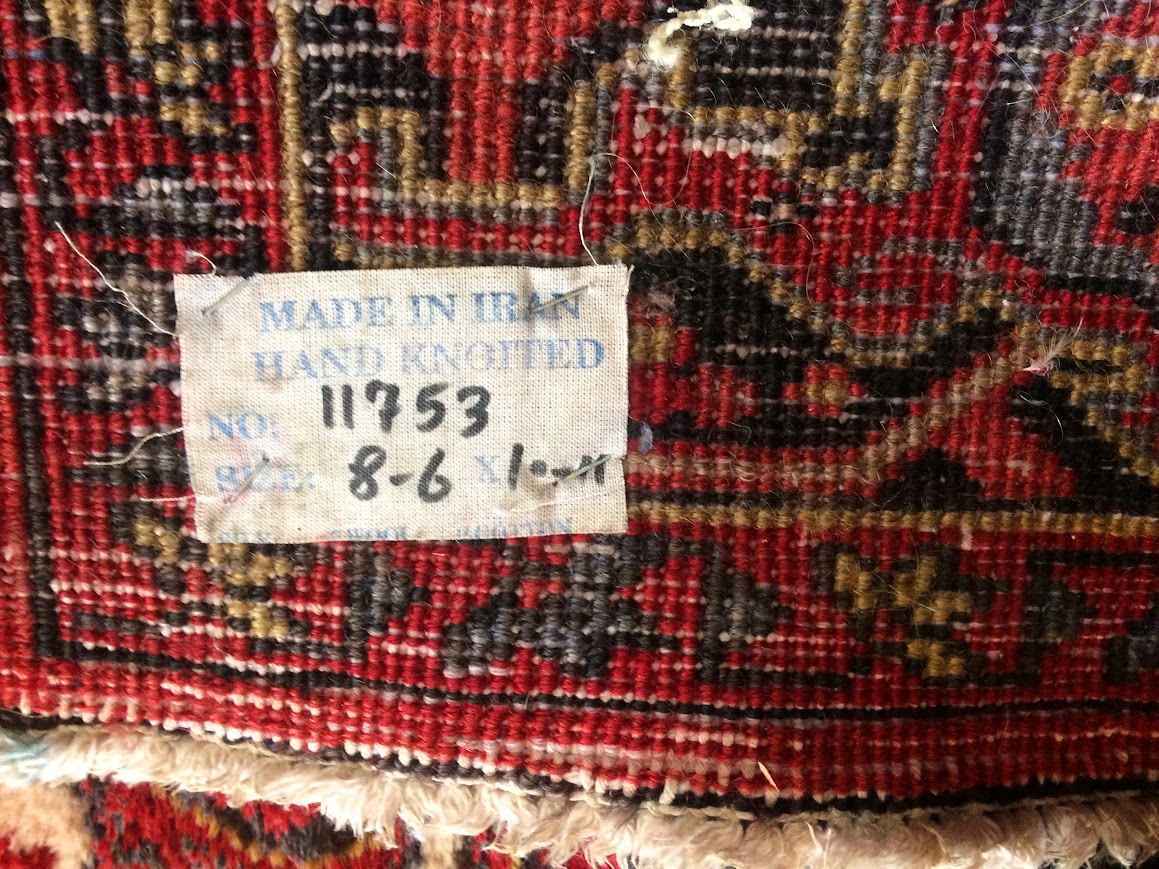 Vintage Persian Rug, Heriz Rug - Image 8