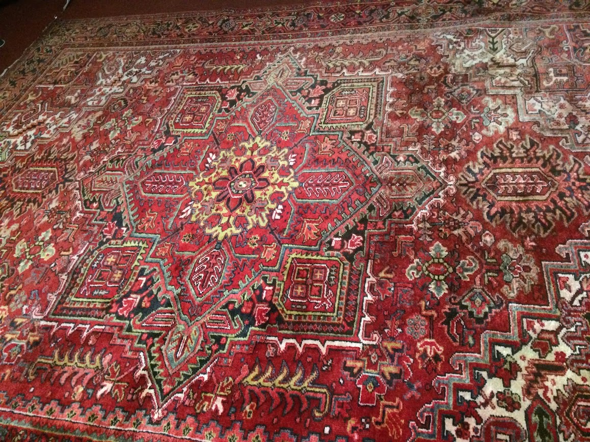 Vintage Persian Rug, Heriz Rug - Image 11