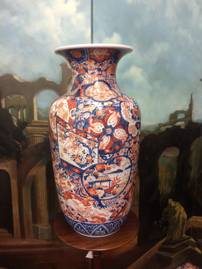 Antique Imari Vase, Meiji Period Floor Vase - Image 2