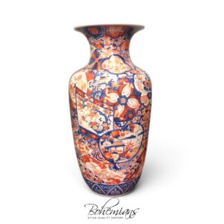 Antique Imari Vase, Meiji Period Floor Vase