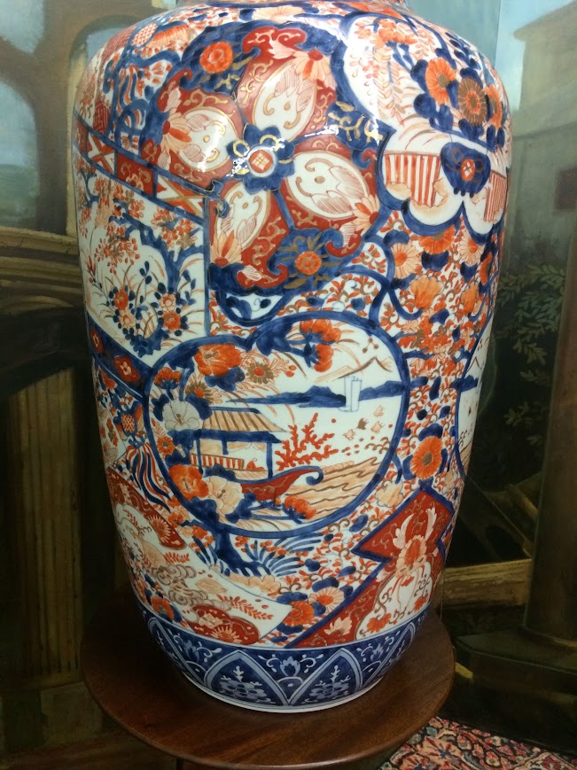 Antique Imari Vase, Meiji Period Floor Vase - Image 12