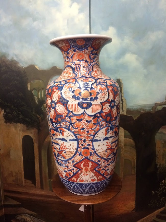 Antique Imari Vase, Meiji Period Floor Vase - Image 6