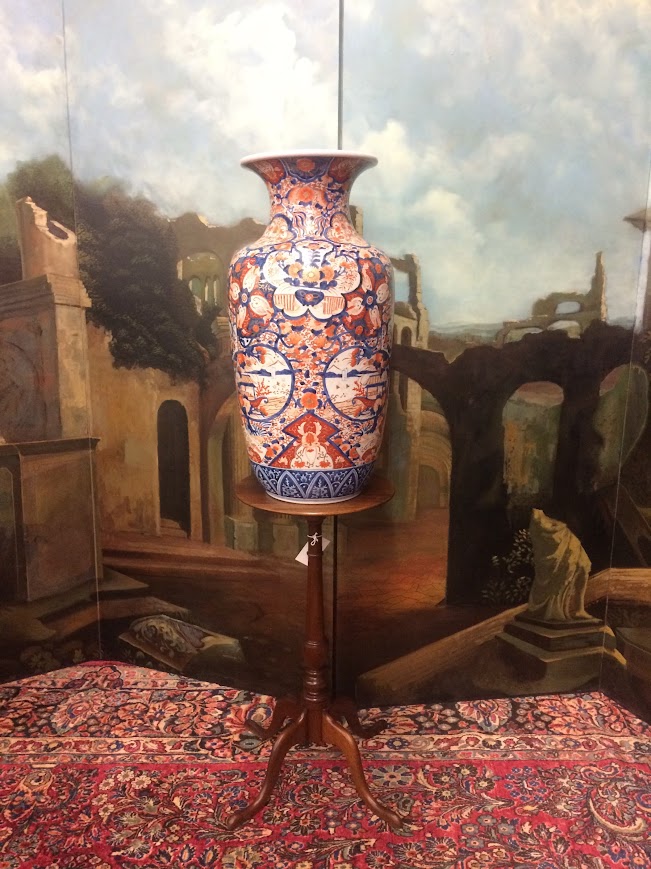 Antique Imari Vase, Meiji Period Floor Vase - Image 7