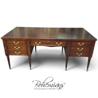 Vintage Executive Desk, Kittinger Furniture, George Washington Style Desk