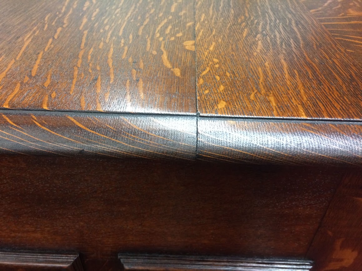 Monumental Antique Oak Buffet, Victorian Carved Sideboard - Image 11