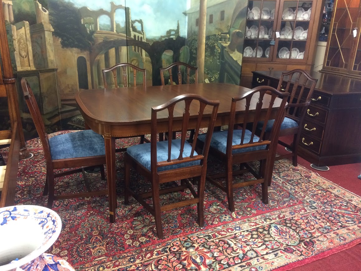 Antique Potthast Dining Chairs, Set of Six Chairs - Image 10
