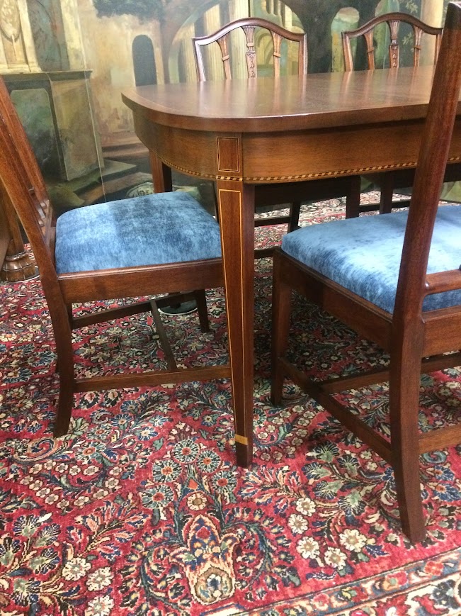 Antique Potthast Dining Chairs, Set of Six Chairs - Image 11