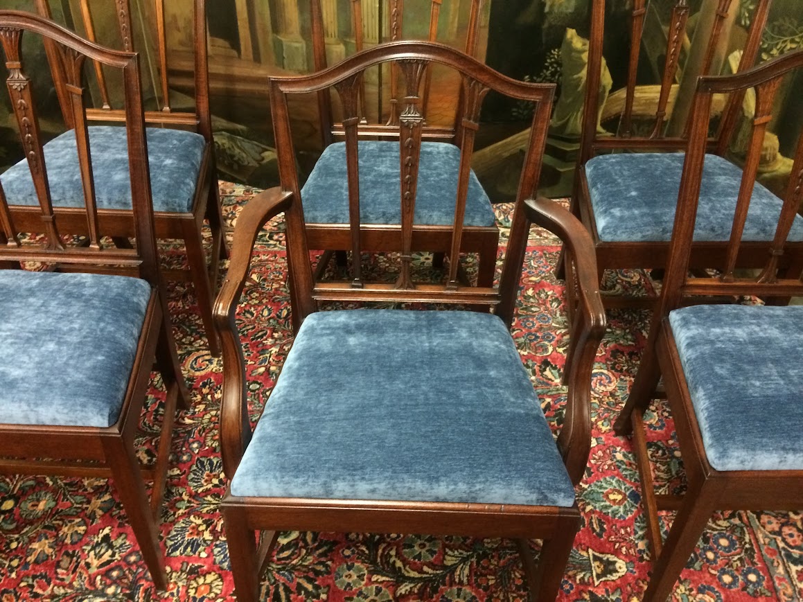 Antique Potthast Dining Chairs, Set of Six Chairs - Image 2