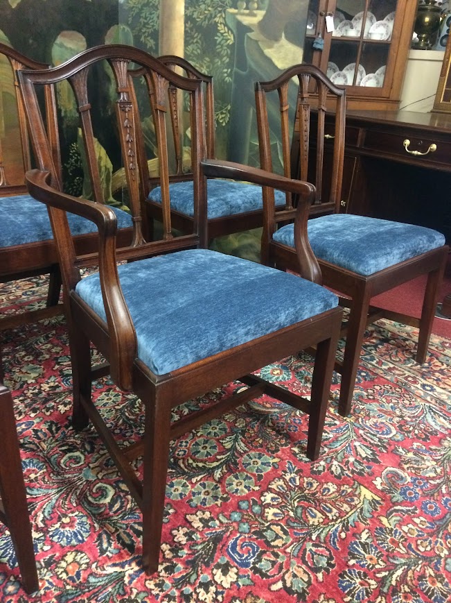 Antique Potthast Dining Chairs, Set of Six Chairs - Image 4