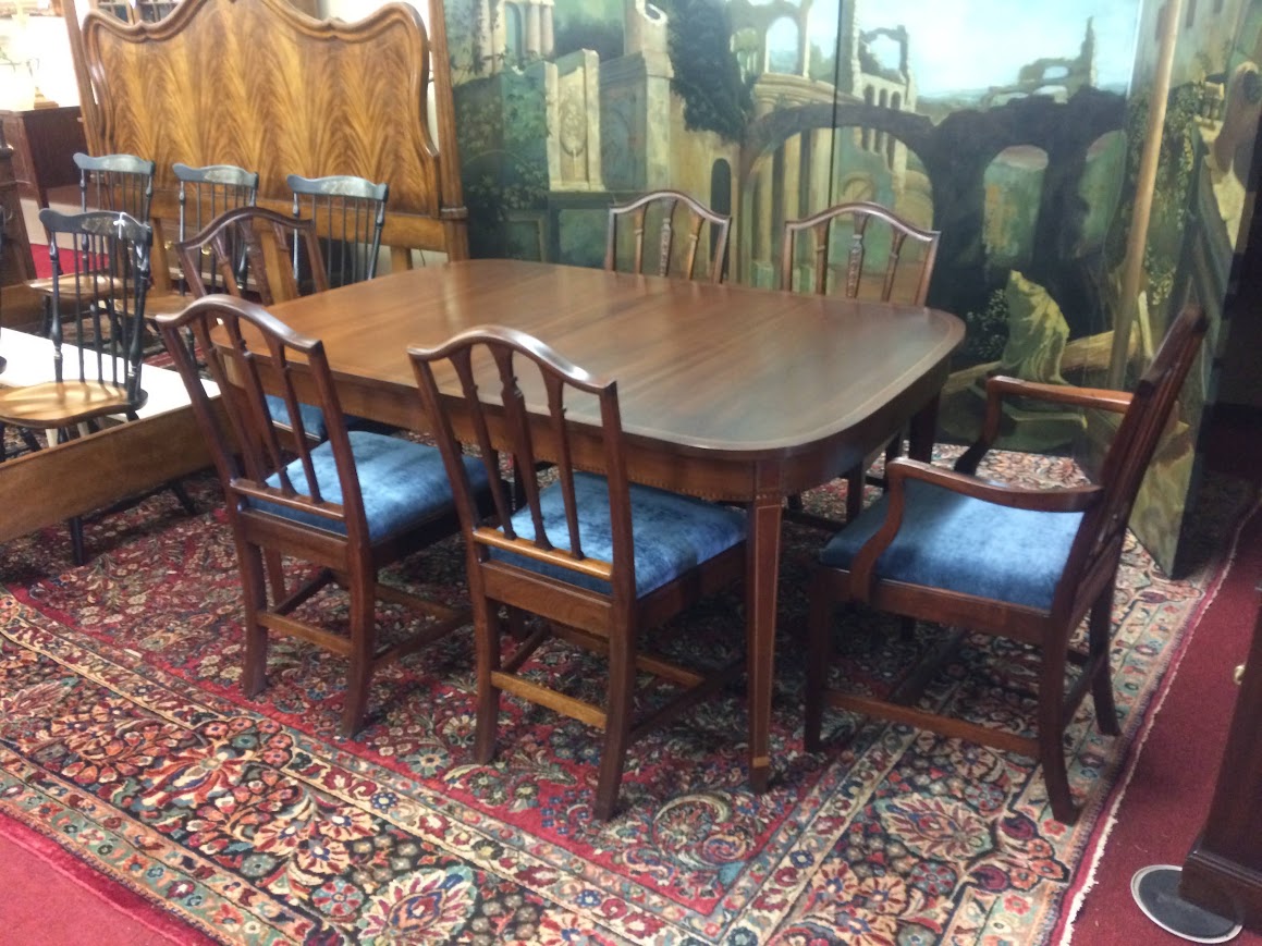 Antique Potthast Dining Chairs, Set of Six Chairs - Image 9